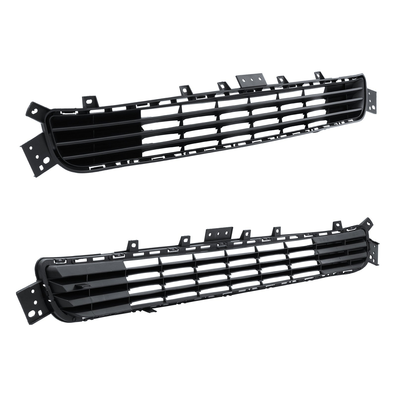 New Front Bumper Cover W/Front Upper & Lower Grille for Infiniti Q50 2014-2017