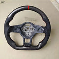 Fit for Volkswagen VW LED Carbon Fiber Steering Wheel GTI GTD Golf 7 MK7 Mk7.5 Scirocco Polo GTS R Line Customized Racing Wheel