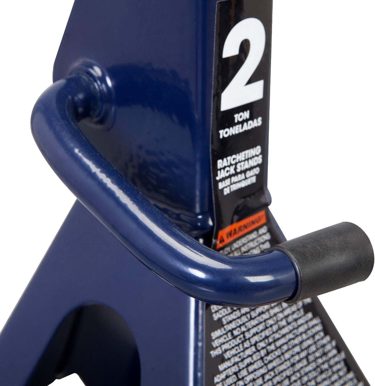 AT82001UR  Hydraulic Trolley Service/Floor Jack Combo with 2 Jack Stands, 2 Ton (4,000 Lb), Blue